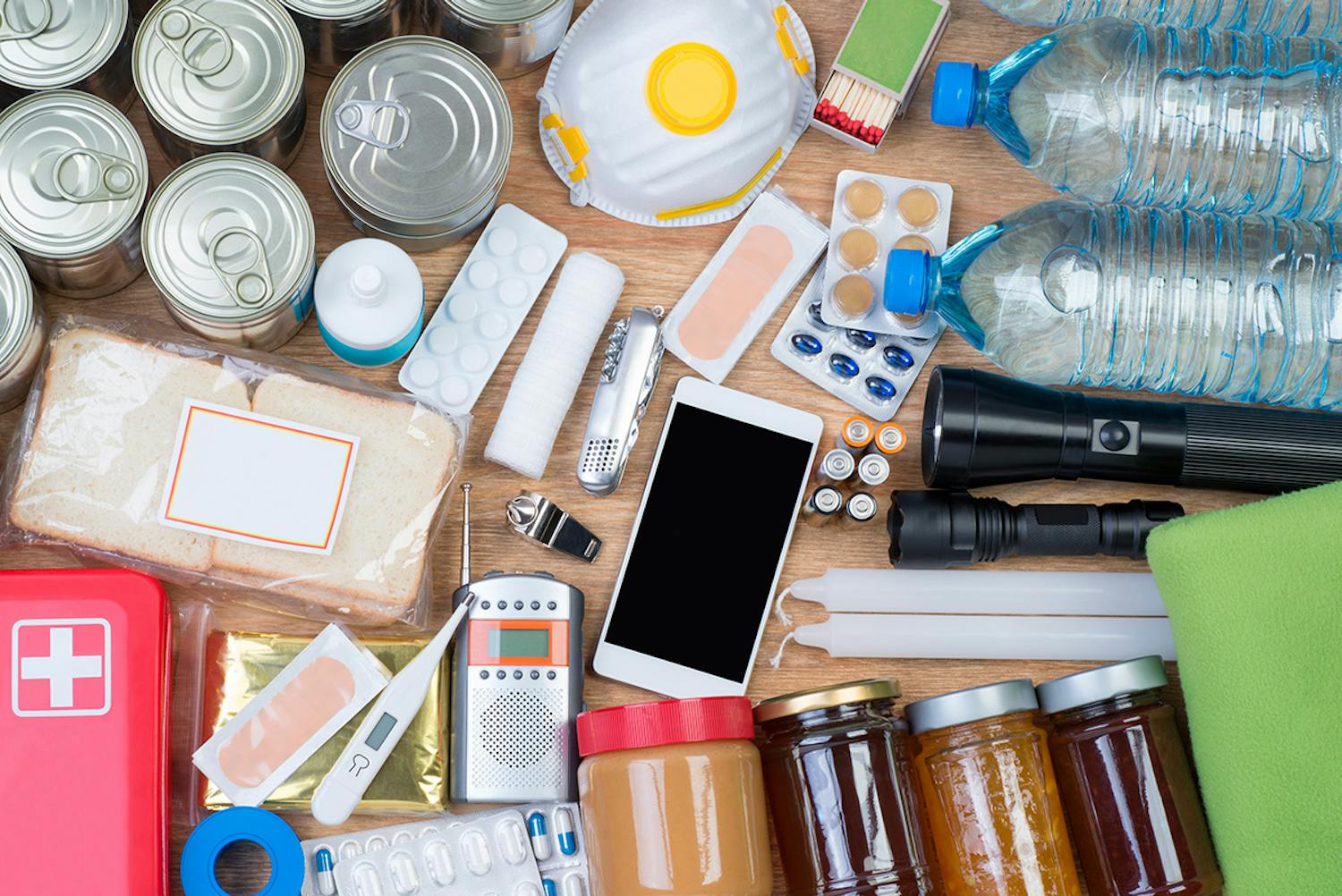 Hjemmeberedskab Hvad skal man have i et nødlager?